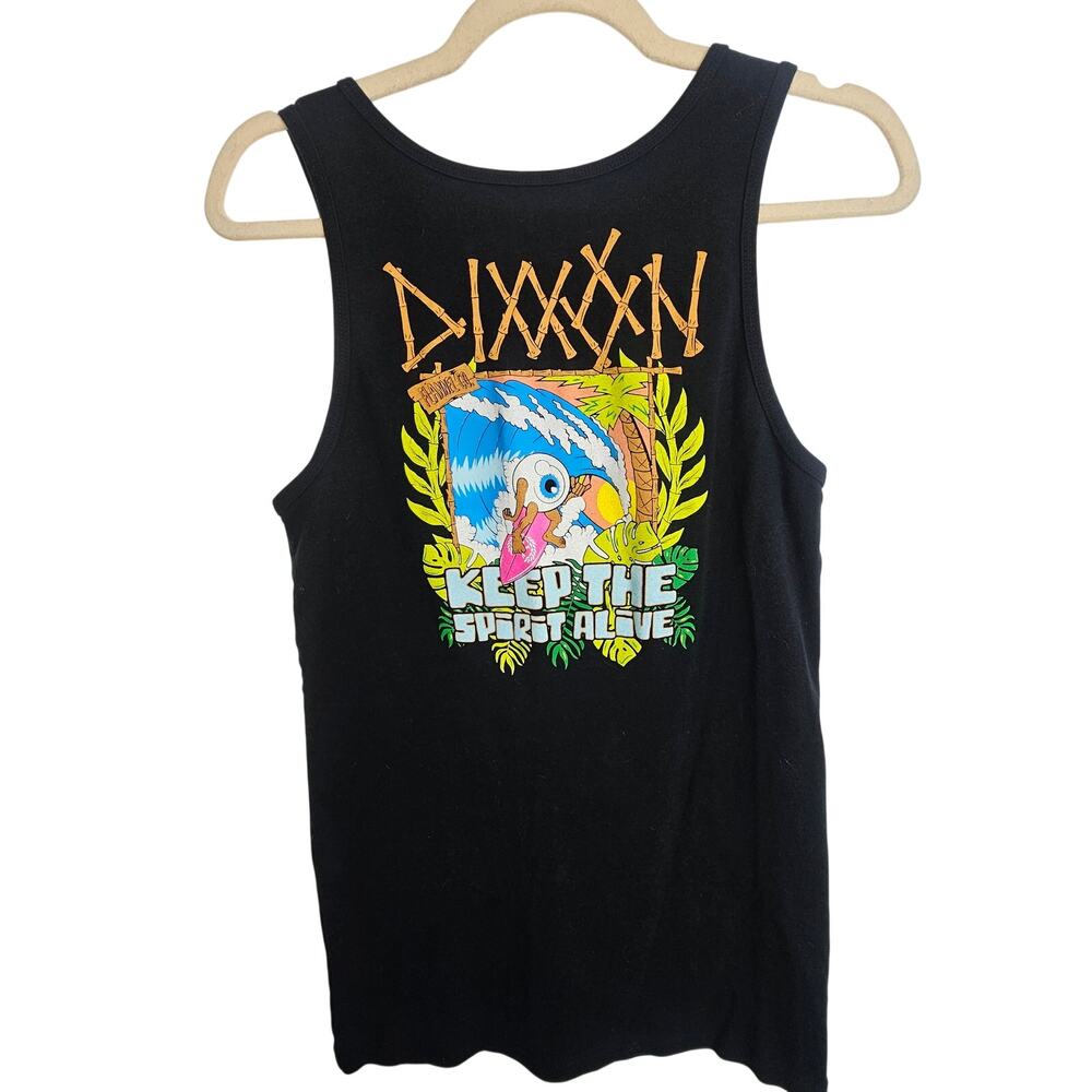 Dixxon Flannel Co. Womens Tank Size M Keepin' The Surf Spirit Alive Eye Casual